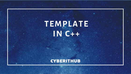 template in C++