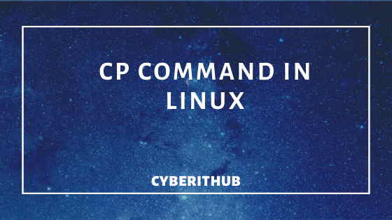 10 Best Examples of cp command in Linux 1