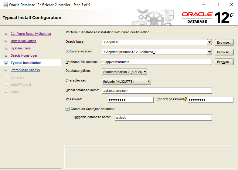 Easy steps to Install Oracle Database 12c in Windows 10 26