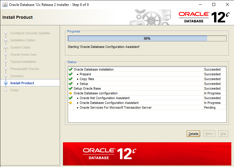 Easy steps to Install Oracle Database 12c in Windows 10 9