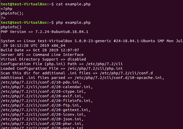 How to install PHP on Ubuntu 18.04 5
