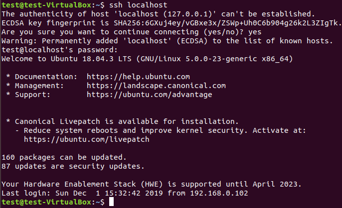 How to Install or Enable ssh on Ubuntu(18.04/17.04/16.04) 5