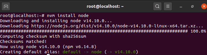 12 Easy Steps to Install NVM for Node.js on Ubuntu 20.04 15