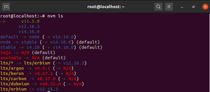 12 Easy Steps to Install NVM for Node.js on Ubuntu 20.04 9