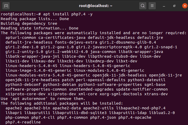 6 Easy Steps to Install PHP on Ubuntu 20.04 3