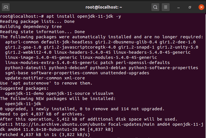 Easy Steps to Install Java on Ubuntu 20.04 4