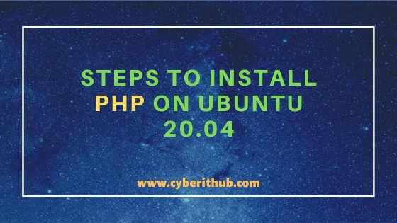 6 Easy Steps to Install PHP on Ubuntu 20.04 18