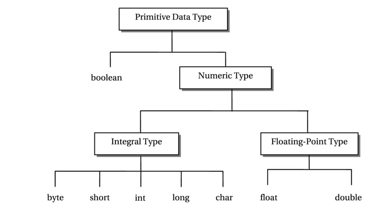 Primitive Data Types in Java - int, char, byte, short, long, float, double and boolean 11