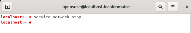How To Start / Stop / Restart Network Service in OpenSUSE Linux 3
