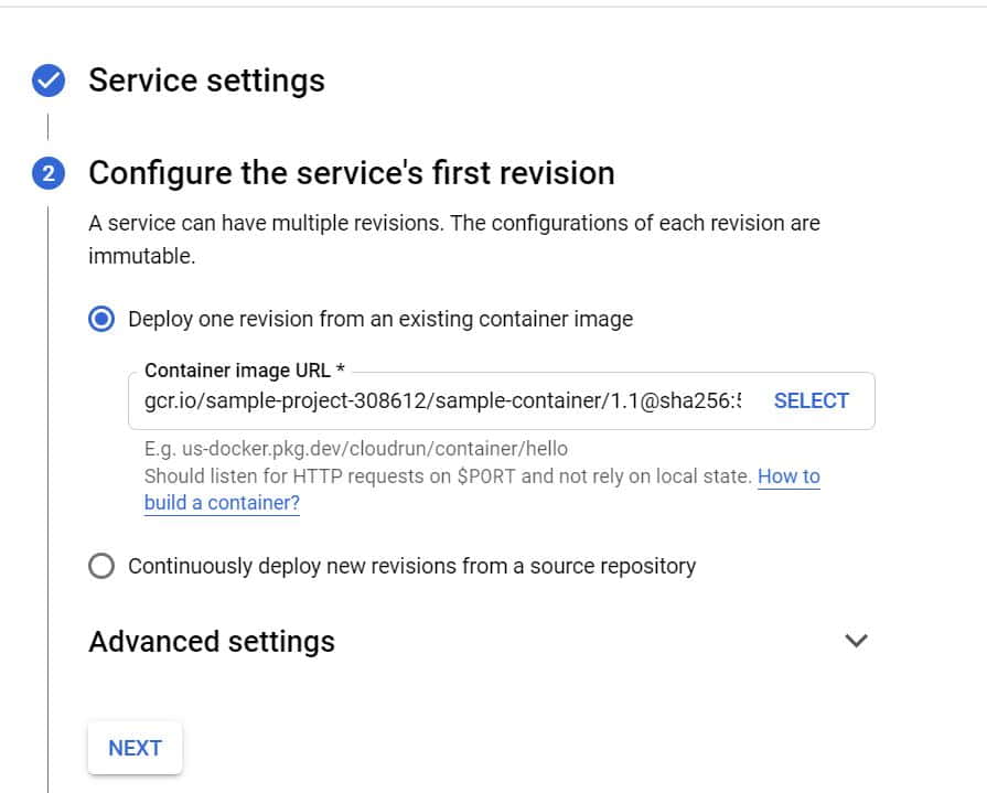 How to Create Service in Google Cloud Run Using 6 Easy Steps 4