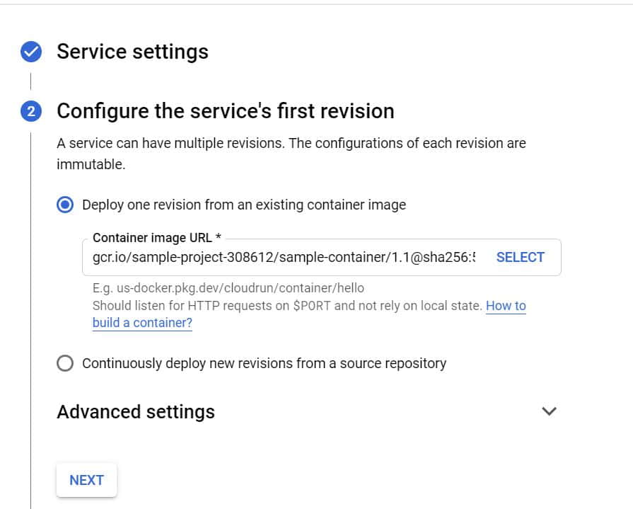 How to Create Service in Google Cloud Run Using 6 Easy Steps 4