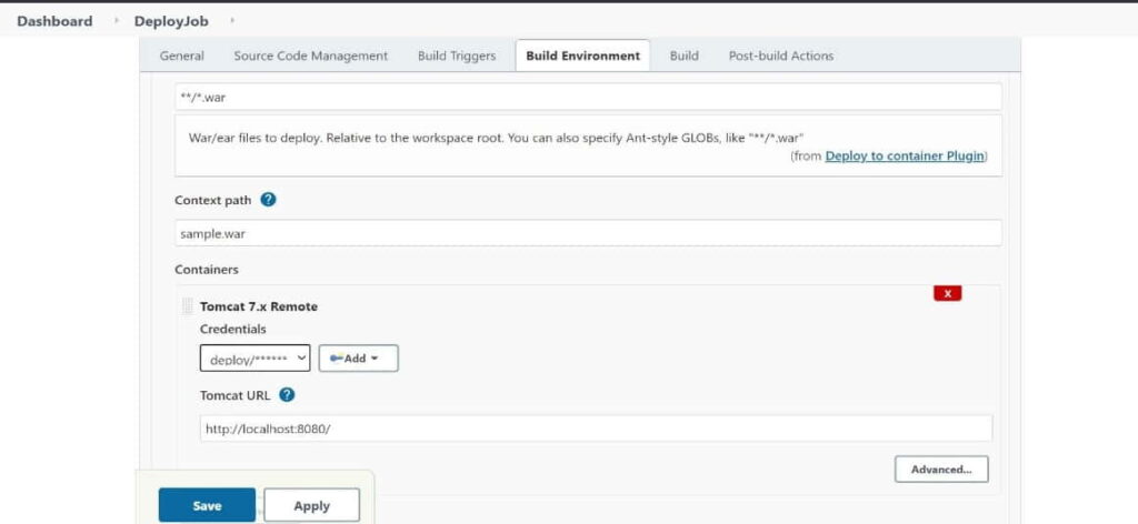 Deploy Application war file to Tomcat Using Jenkins in 9 Simple Steps 4