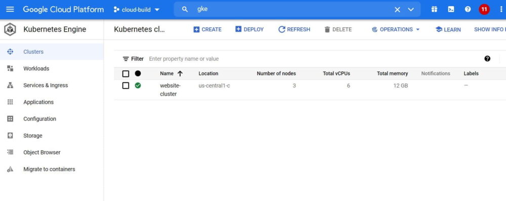 Step by Step Guide to Deploy a Website on GKE(Google Kubernetes Engine) 7