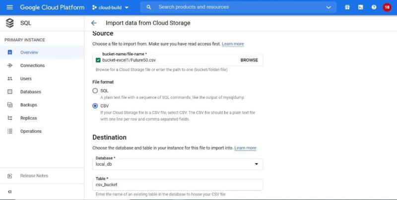 Step by Step Guide to Create a MySQL Database in Google Cloud SQL 7