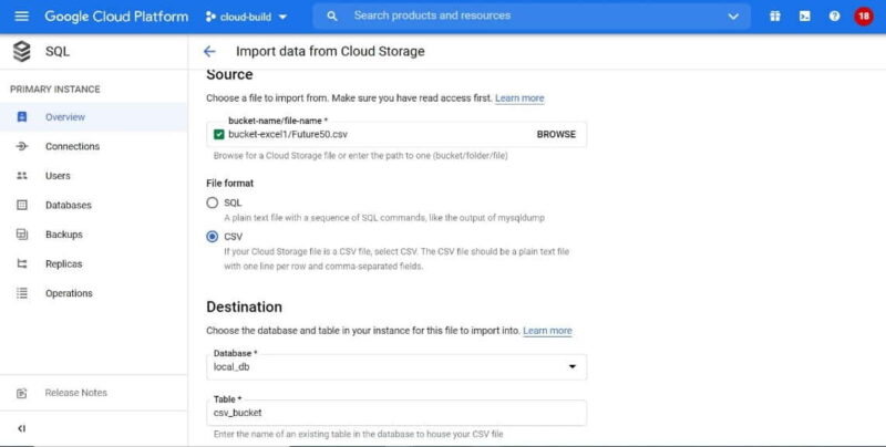 Step by Step Guide to Create a MySQL Database in Google Cloud SQL 13