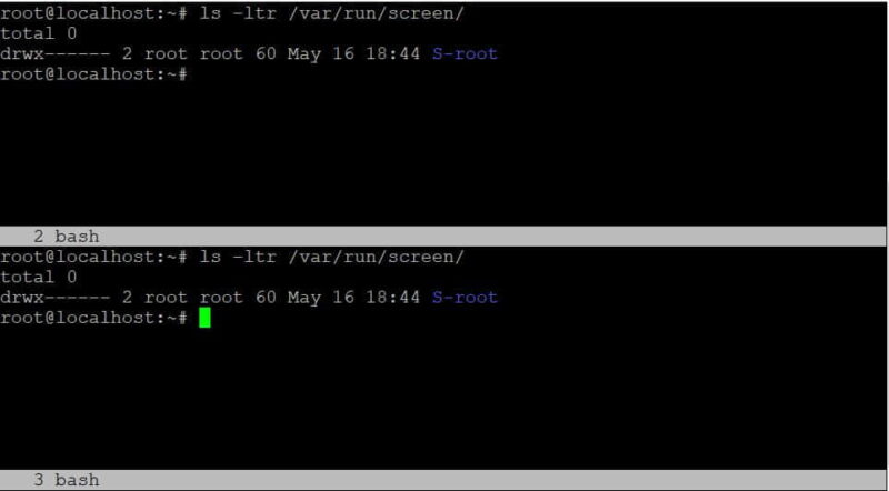 17 Popular Linux Screen command examples to Manage Terminals Sessions 10