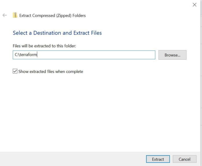 Step by Step Guide to Setup Terraform in PyCharm on Windows 10 6