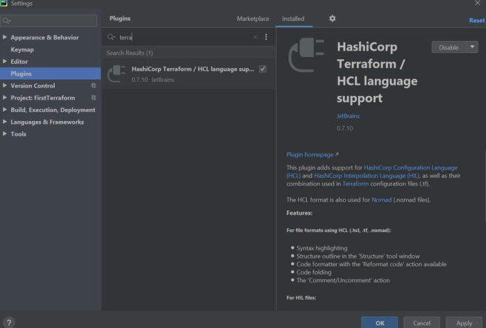 Step by Step Guide to Setup Terraform in PyCharm on Windows 10 3