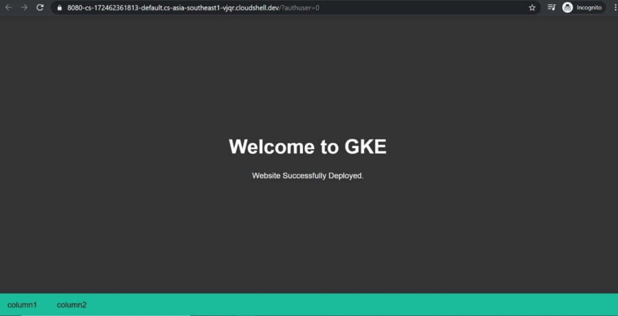 Step by Step Guide to Deploy a Website on GKE(Google Kubernetes Engine) 23