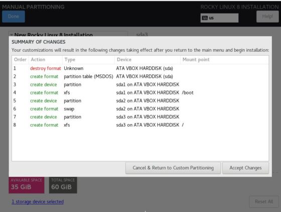 Step by Step Guide to Install Rocky Linux 8.4 13