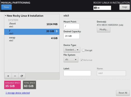 Step by Step Guide to Install Rocky Linux 8.4 12