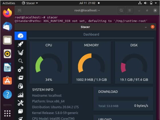 6 Popular Steps to Install Stacer Monitoring Tool on Ubuntu 20.04 2