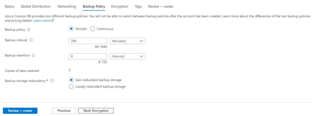 How to Create Azure Cosmos DB Account from Azure Portal 9