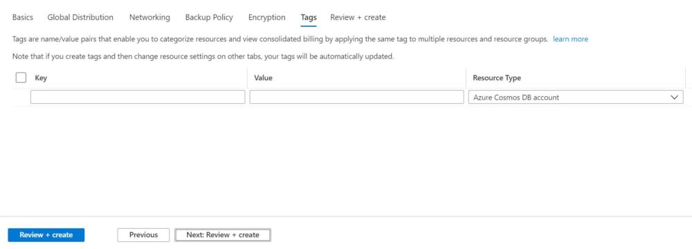 How to Create Azure Cosmos DB Account from Azure Portal 11