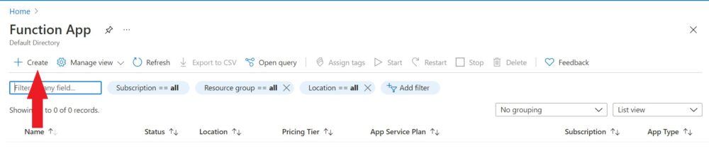 How to Create Your First Azure Function in Azure Portal{Step by Step} 3