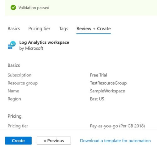 How to Create a Log Analytics Workspace in Azure{Step by Step} 9