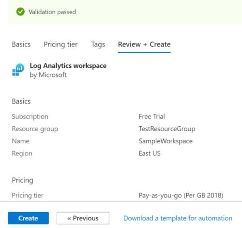 How to Create a Log Analytics Workspace in Azure{Step by Step} 94