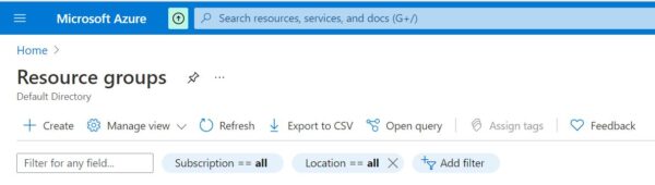 How to Create a Resource Group in Microsoft Azure Cloud 140