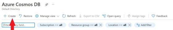 How to Create Azure Cosmos DB Account from Azure Portal 27