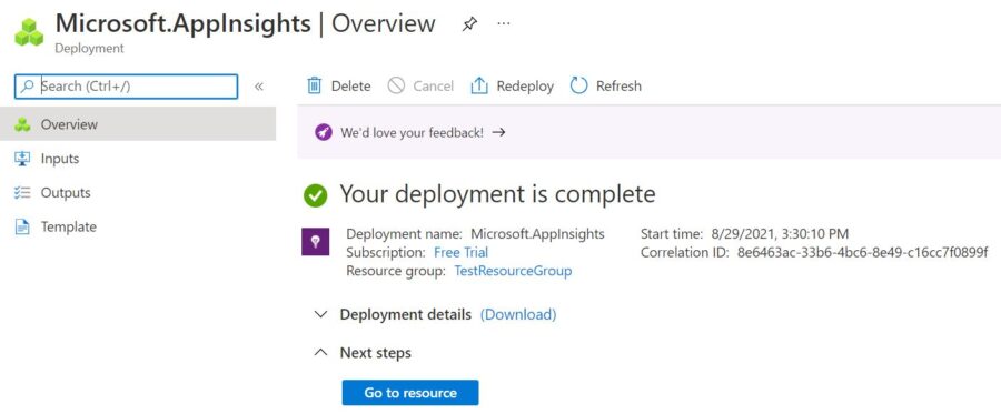 How to Create an Application Insights Resource to Monitor Your Application 10