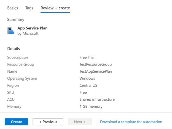 How to Create an App Service Plan in Azure{Step by Step Guide} 131