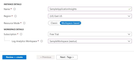 How to Create an Application Insights Resource to Monitor Your Application 7