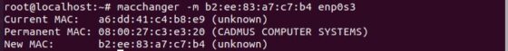 How to Change the MAC Address on Ubuntu 20.04 LTS Using Macchanger 4