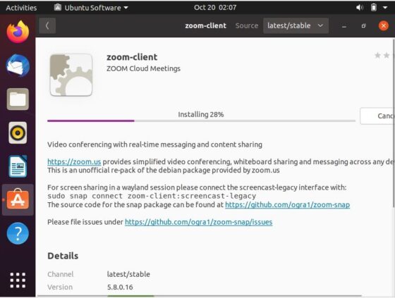 How to Install Zoom on Ubuntu 20.04 LTS{Step by Step} 4
