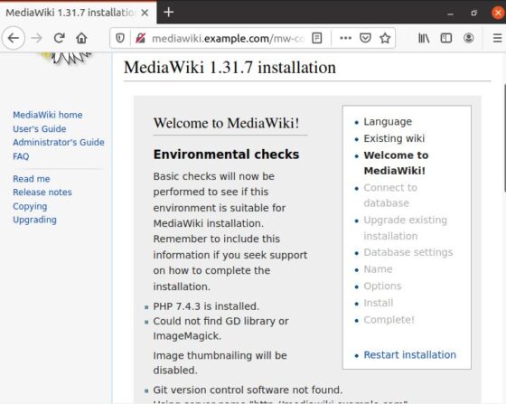 How to Install and Setup MediaWiki on Ubuntu 20.04 LTS [Easy Steps] 5