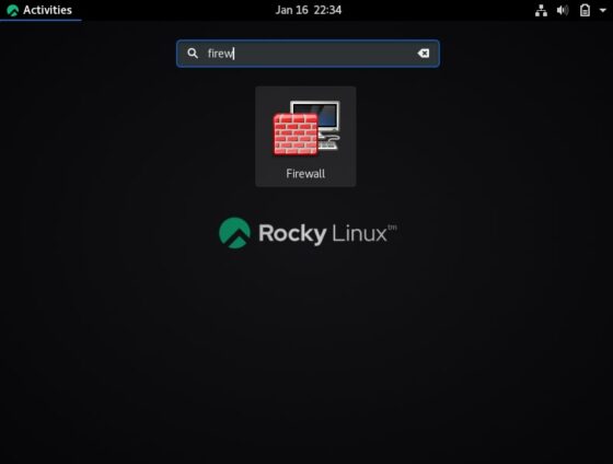 How to Install and Setup Firewalld GUI on Rocky Linux 8 2