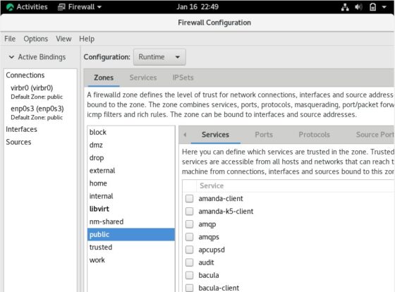 How to Install and Setup Firewalld GUI on Rocky Linux 8 3