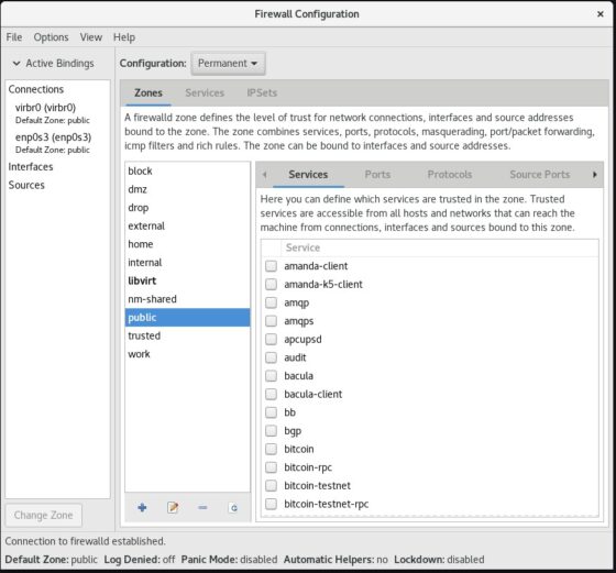 How to Install and Setup Firewalld GUI on Rocky Linux 8 5