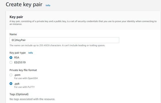 How to Create Key Pairs Using AWS Management Console 5