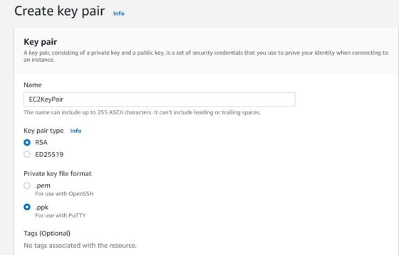 How to Create Key Pairs Using AWS Management Console 10