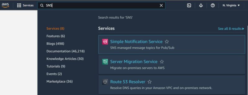 How to Create an Amazon SNS Topic Using AWS Management Console 86