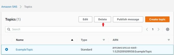 How to Create an Amazon SNS Topic Using AWS Management Console 8