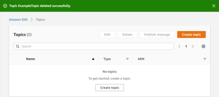 How to Create an Amazon SNS Topic Using AWS Management Console 10