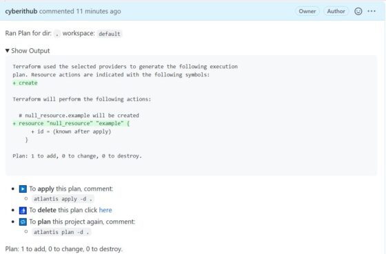 How to Setup and Use Atlantis for Terraform Pull Request Automation 7