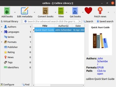 How to install Calibre ebook Reader on Ubuntu 20.04 LTS (Focal Fossa) 6