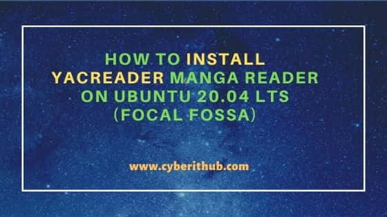 How to Install YACReader Manga Reader on Ubuntu 20.04 LTS (Focal Fossa) 35